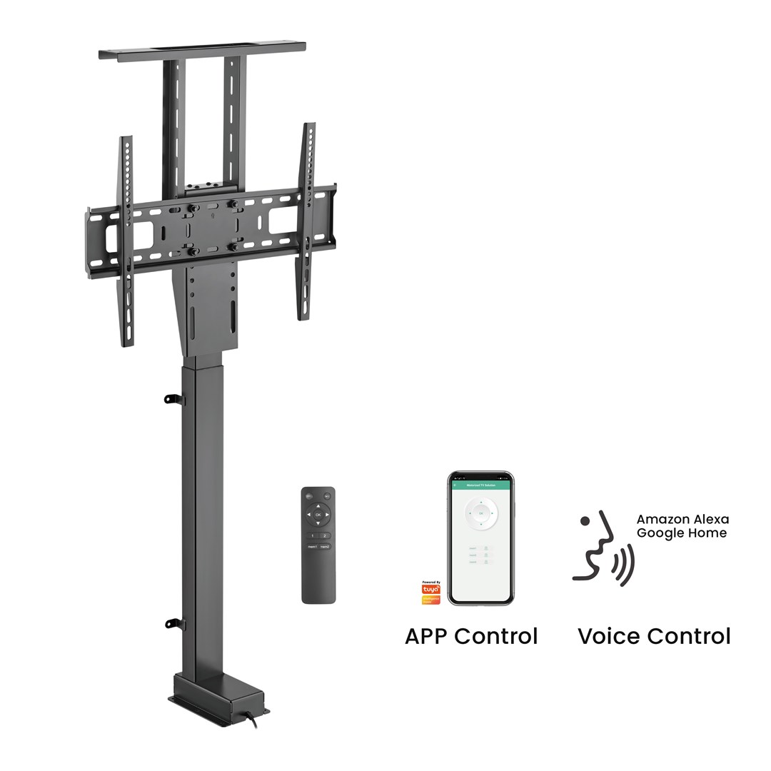TV LIFT MACLEAN MC-866T Smart Motorized Electric 37''-80'' (60kg, VESA, TUYA, Alexa, Google Home)-4