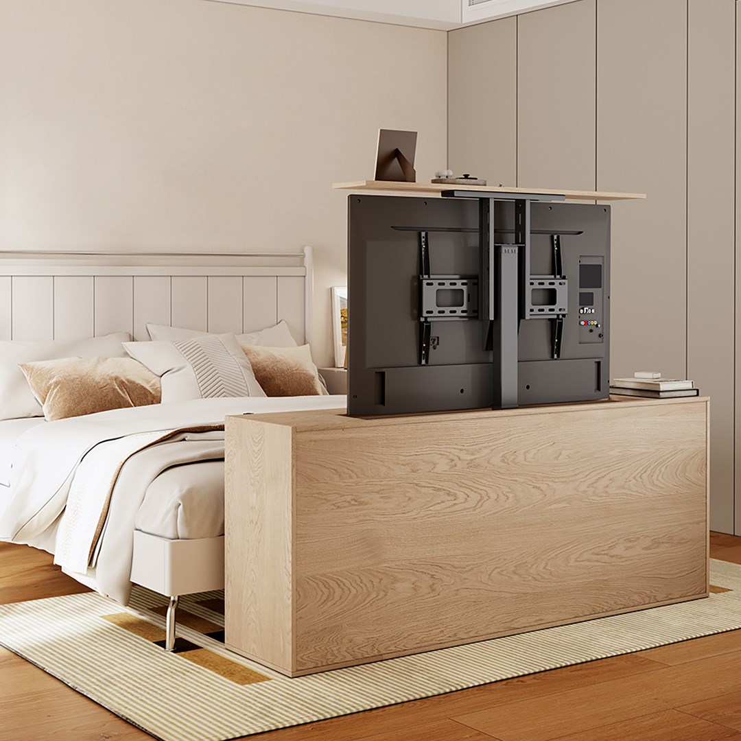 TV LIFT MACLEAN MC-866T Smart Motorized Electric 37''-80'' (60kg, VESA, TUYA, Alexa, Google Home)-3
