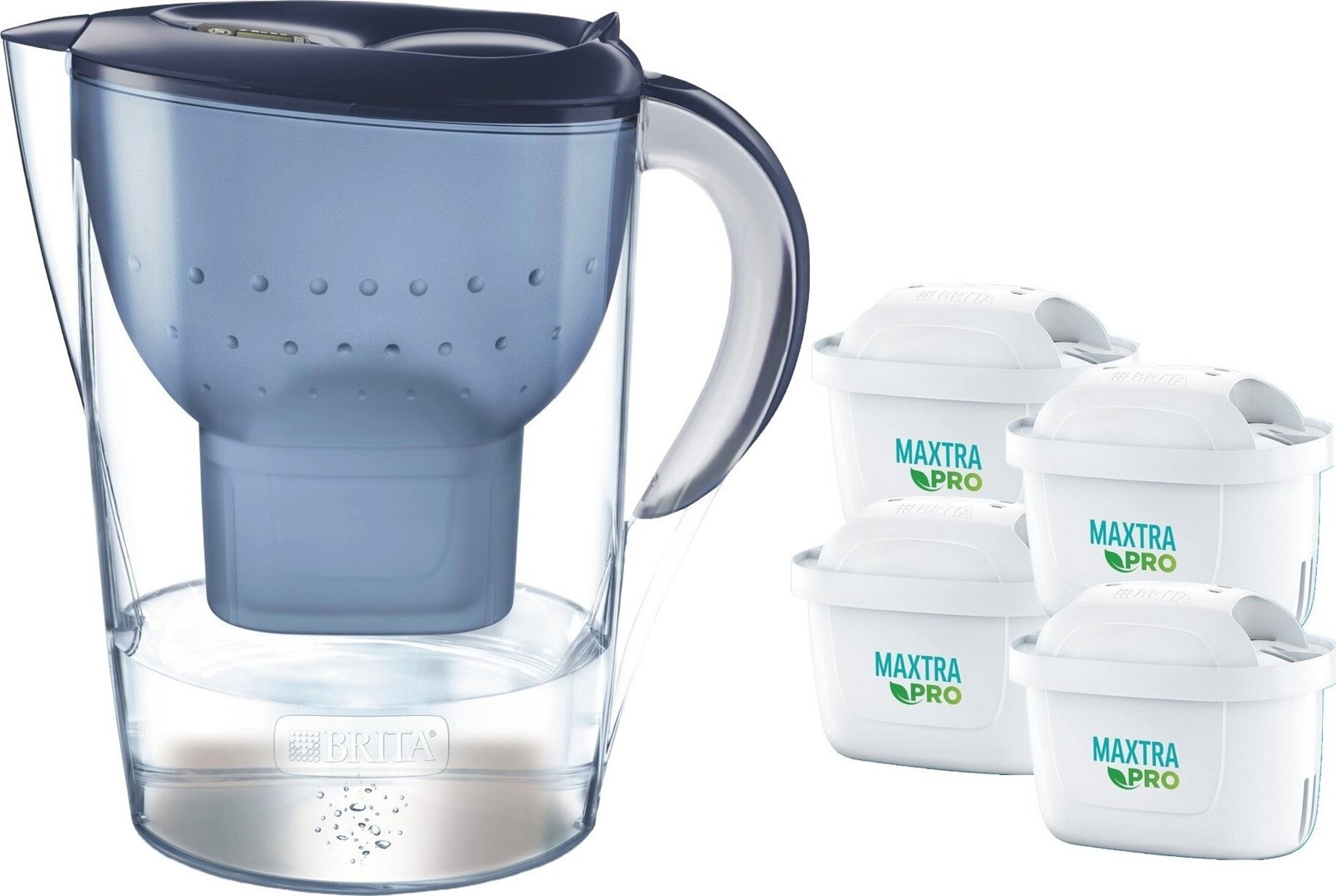 Vodeni filtar BRITA Marella XL + 4 Maxtra patrona, plava