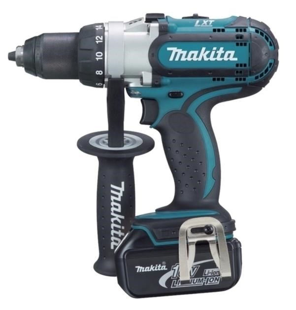 Makita DDF451RTJ drill Keyless 2.1 kg Black, Blue-1