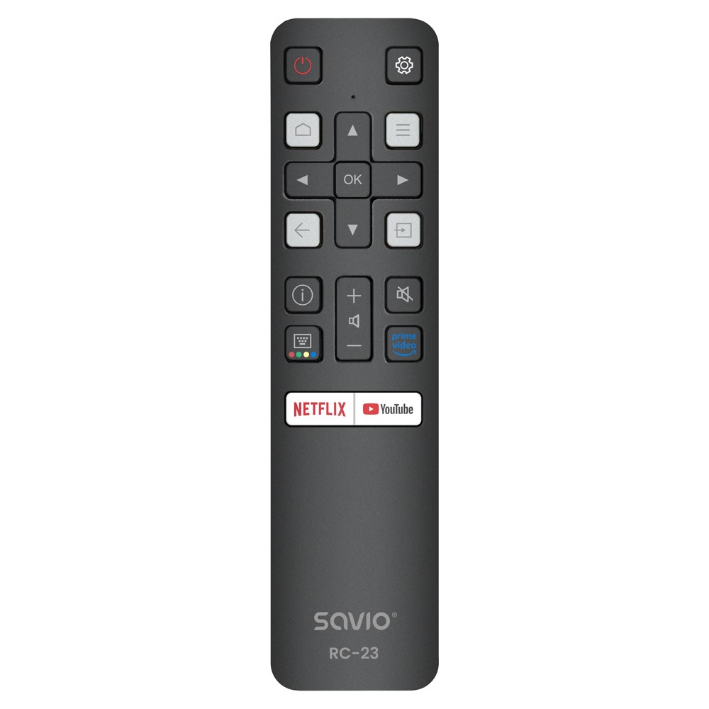 Daljinski upravljač SAVIO RC-23 zamjenski za TCL TV-1