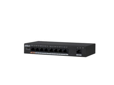 PoE Switch DAHUA PFS3009-8ET-96 (8-portni, Fast Ethernet, 96W)-1