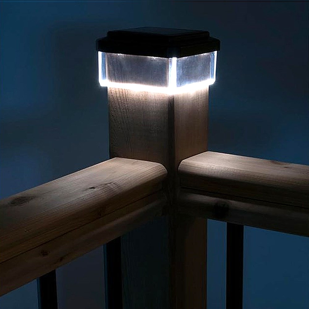 Solarna lampa za ogradu GreenBlue GB128 LED (100*100, sa senzorom za sumrak)-4