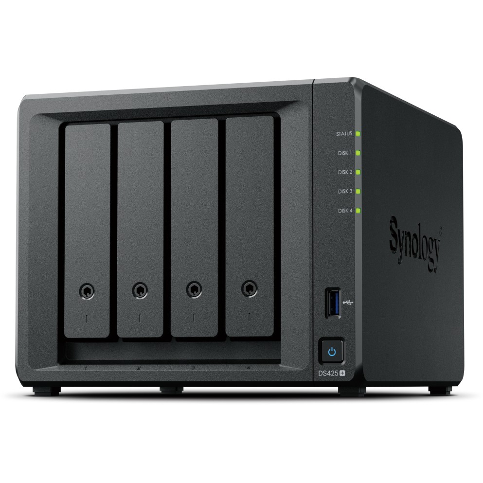NAS/storage server SYNOLOGY DiskStation DS425+ Intel® Celeron® J4125 2 GB DDR4 0 TB Crna-0