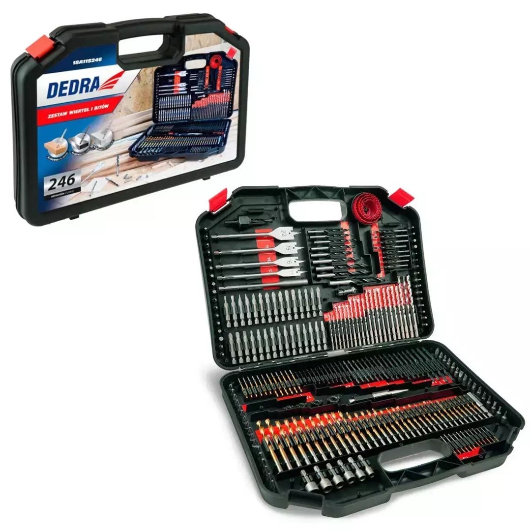 Set svrdala i bitova DEDRA 18A11S246 (246 komada)