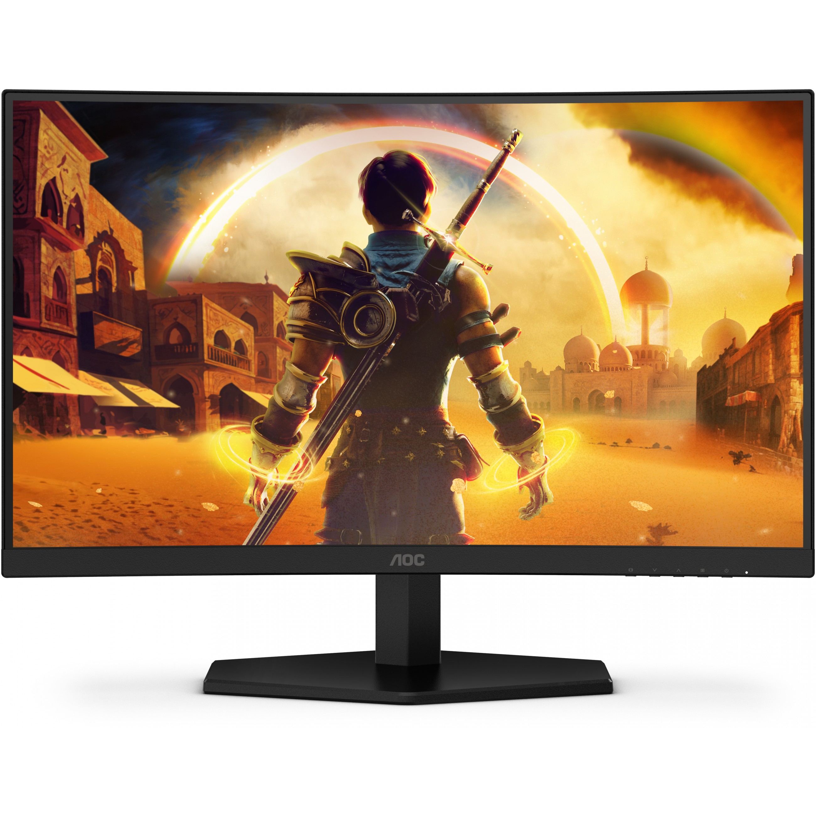 Monitor AOC G4 C24G42E (23.6", 1920 x 1080, Full HD, LED, Crna, Crvena)-5