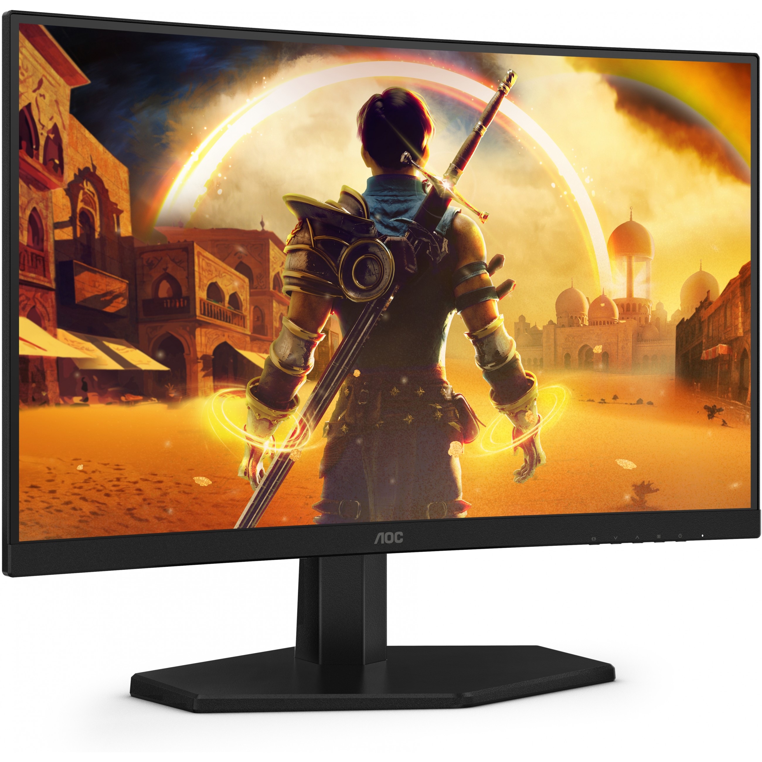 Monitor AOC G4 C24G42E (23.6", 1920 x 1080, Full HD, LED, Crna, Crvena)-6