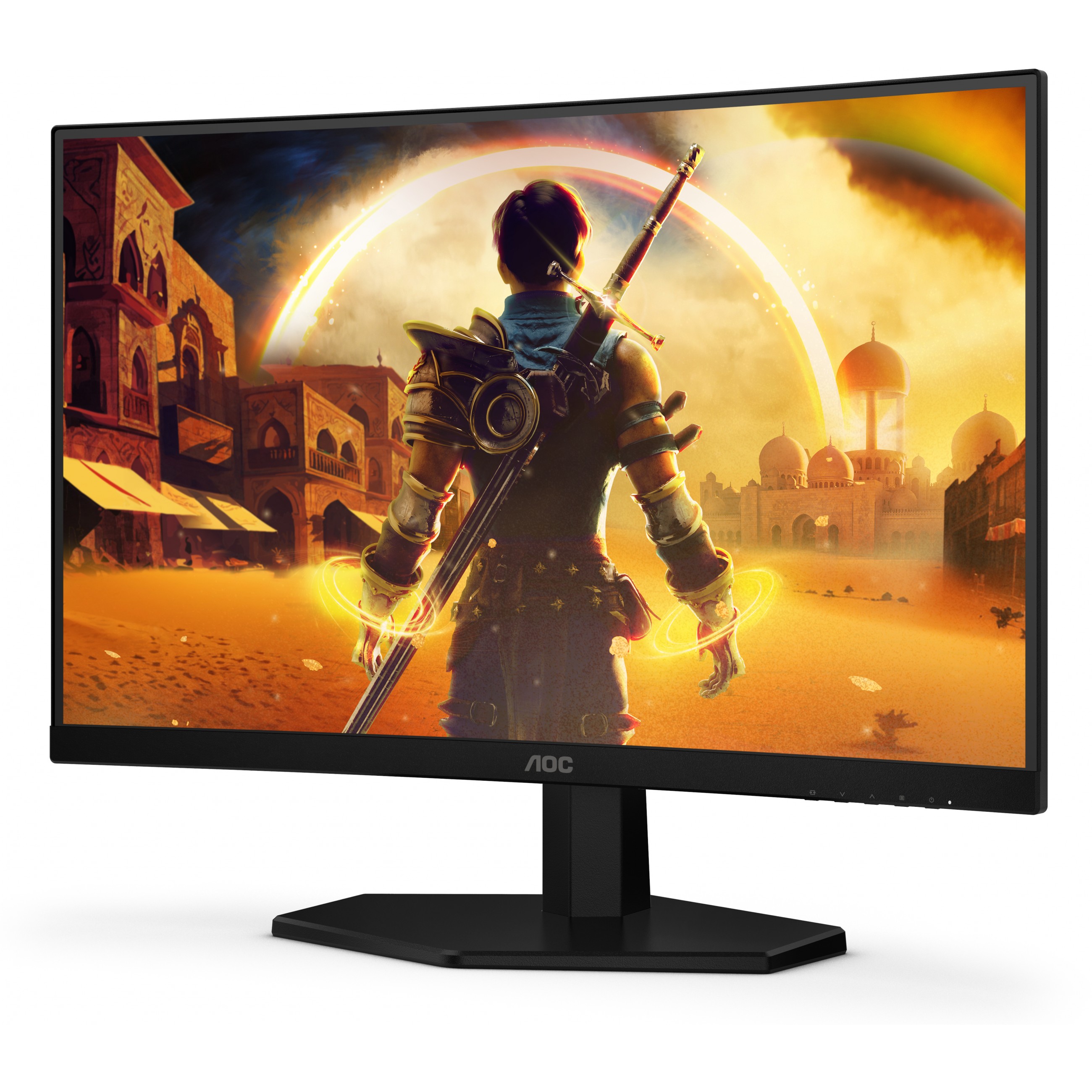 Monitor AOC G4 C24G42E (23.6", 1920 x 1080, Full HD, LED, Crna, Crvena)-7