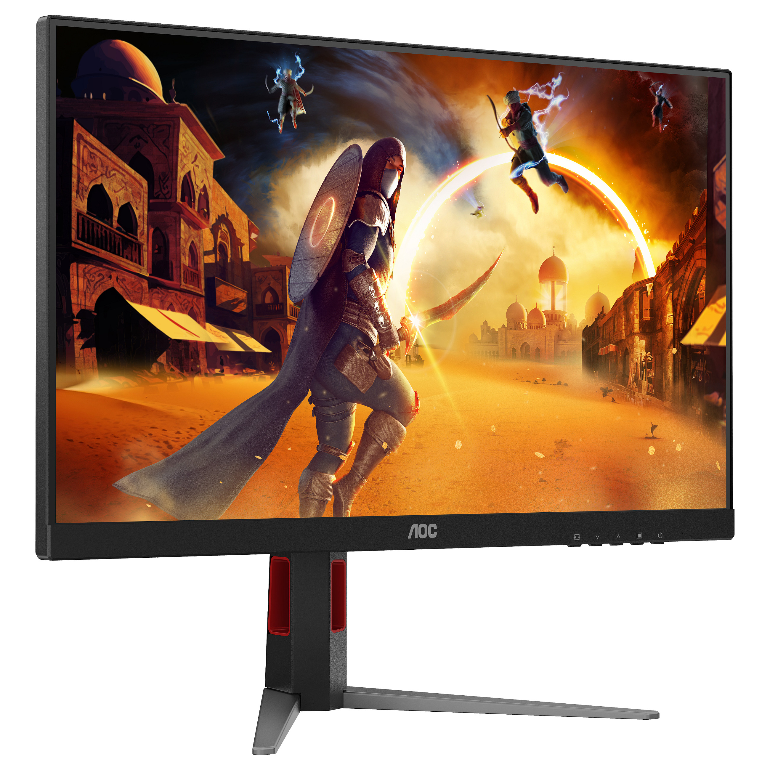 Monitor AOC 27G4HA (27", 1920 x 1080, Full HD, LED, Crna, Crvena)-14