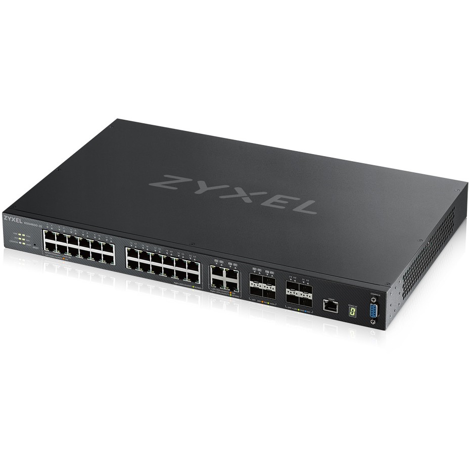 Uređaj mrežni ZyXEL XGS4600-32 Managed L3 Gigabit Ethernet (10/100/1000) crna boja-0