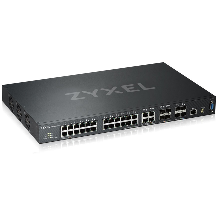 Uređaj mrežni ZyXEL XGS4600-32 Managed L3 Gigabit Ethernet (10/100/1000) crna boja-1
