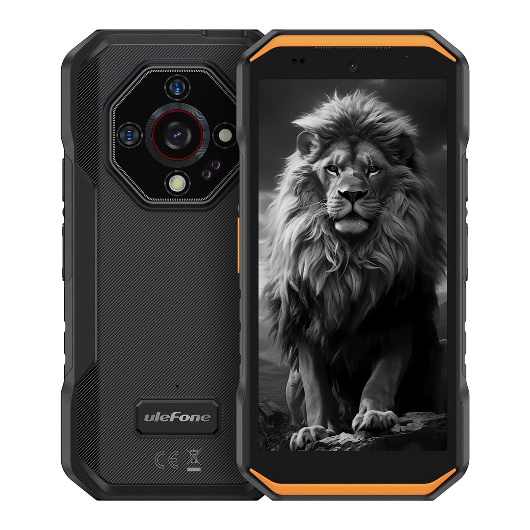Robusni pametni telefon ULEFONE Armor X32 Pro 5G 8/256GB Vibrant Orange (6.1" HD+, 50MP, 6320mAh, IP68/IP69K)-0