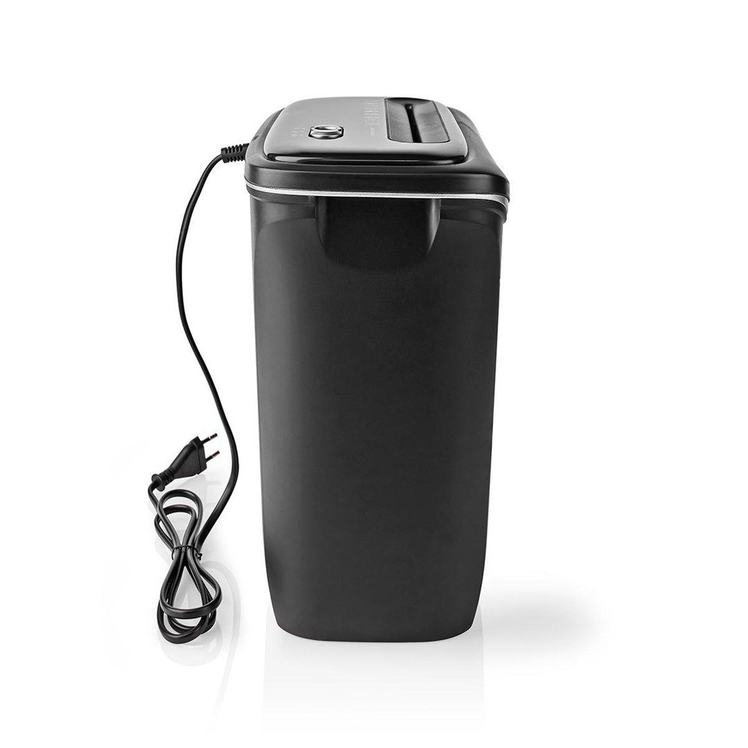 Uništavač dokumenata NEDIS PASH120BKA4 (10L, 4 lista, DIN P-2, rezanje na trake)-3