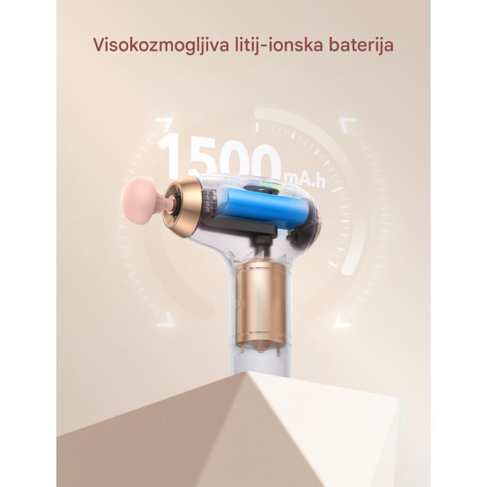 Masažna pištola TAOTRONICS model TAOTRONICS Masažna mini pištola roza-5