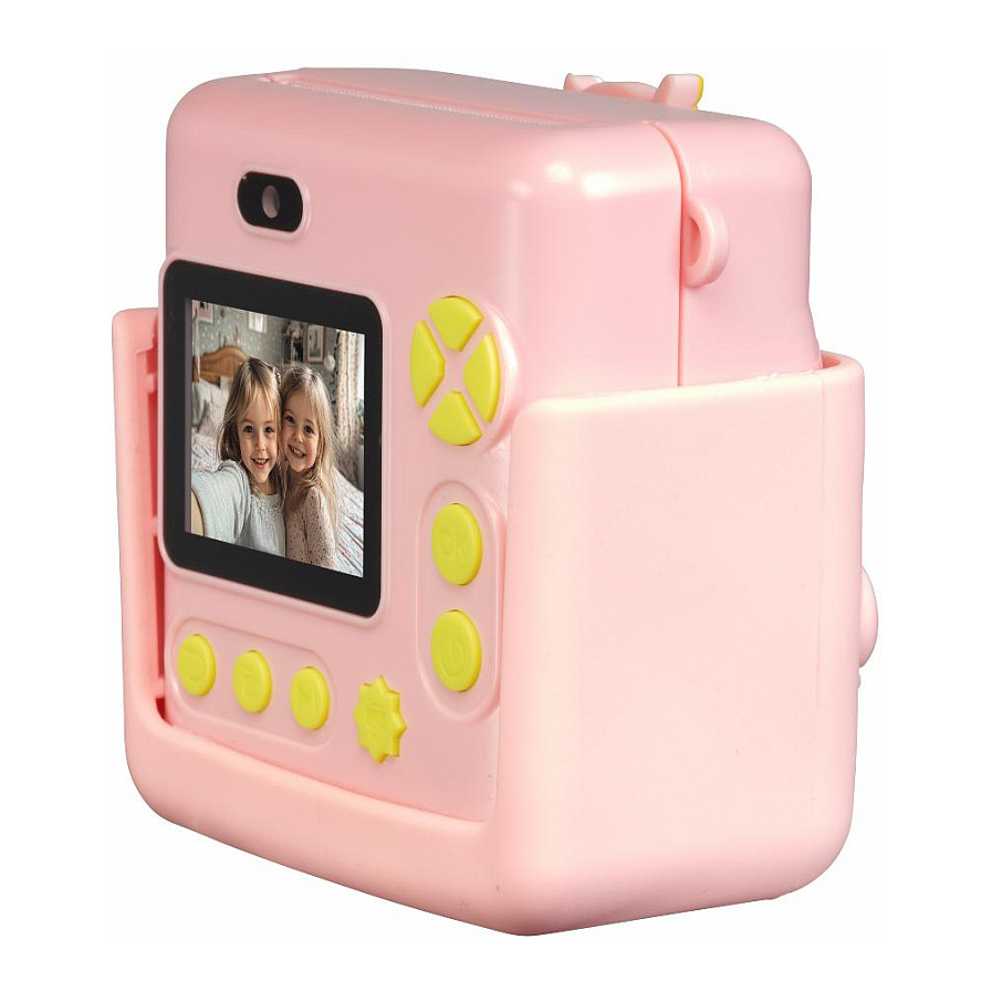 Dječji fotoaparat DENVER KPC-1363RO Rose (2.4" LCD, 48 MP, 1080p video, instant ispis)-5