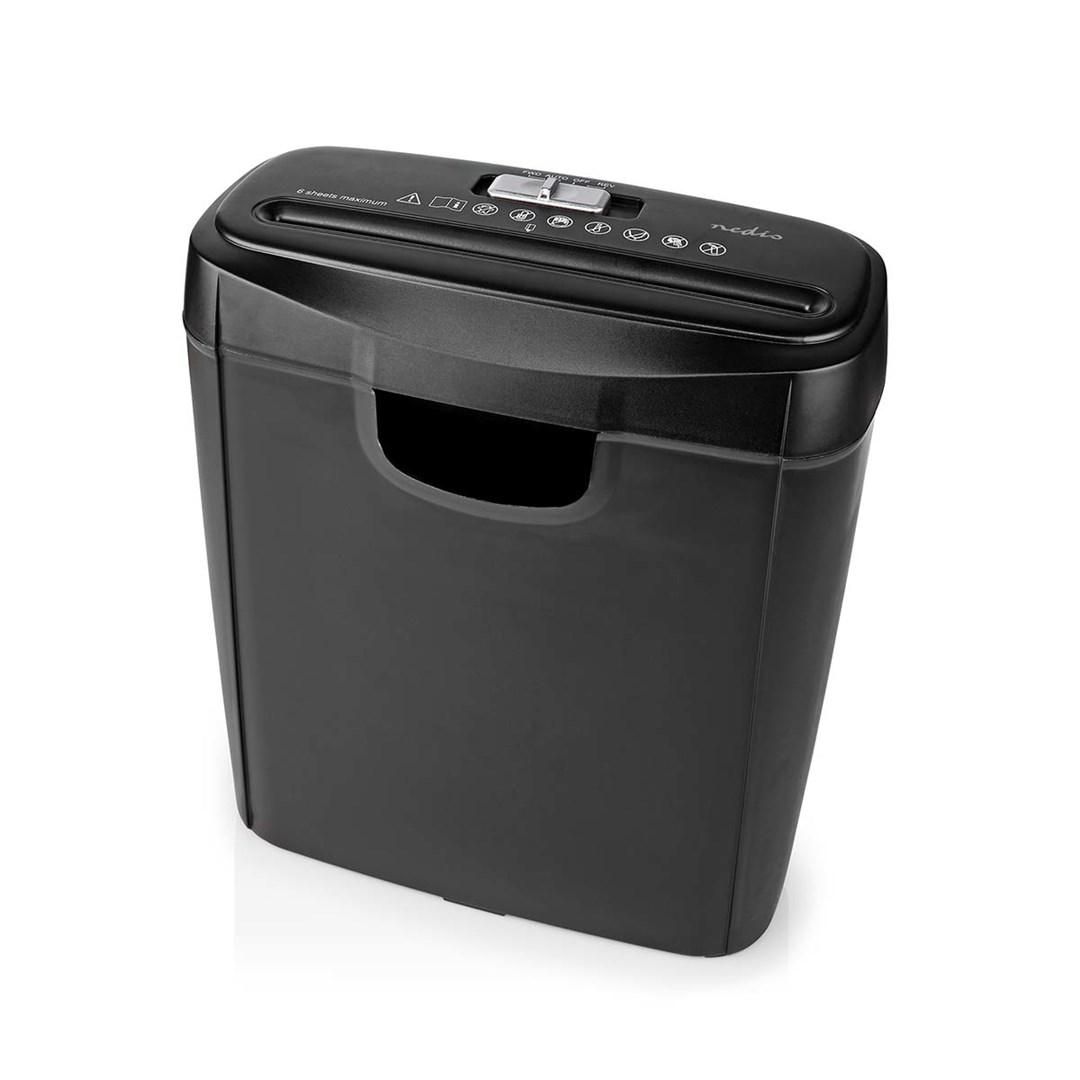 Nedis PASH112BKA4 paper shredder Strip shredding 22 cm Black-0