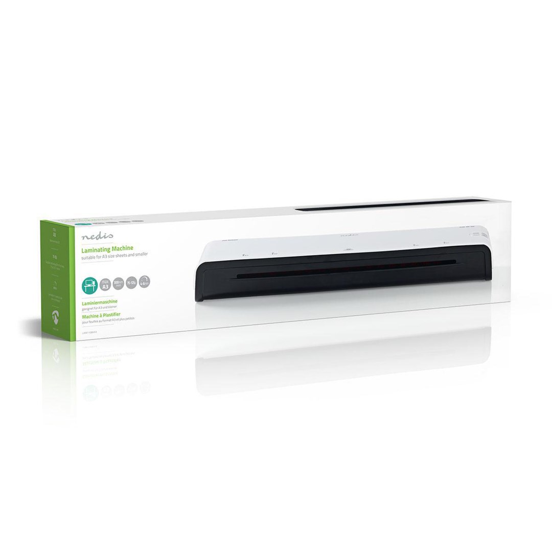 Laminator NEDIS LAMI110BKA3 (A3 format, 80-125 mikrona, 300 mm/min)-5