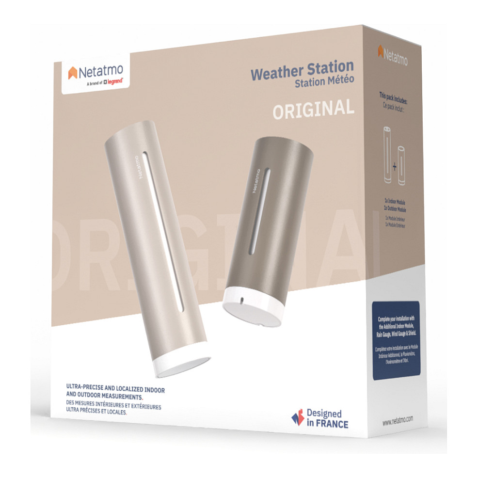 Pametna meteorološka stanica NETATMO Smart Home (Wi-Fi, unutarnji i vanjski modul, CO2 senzor)-2