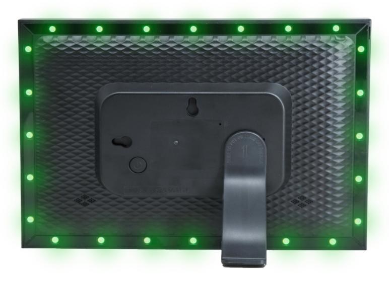 Denver PFF-1081 digital photo frame Black 25.6 cm (10.1") Touchscreen Wi-Fi-4