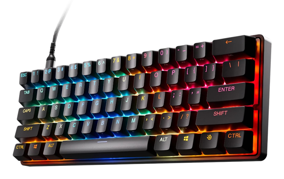 Gaming tipkovnica STEELSERIES Apex Pro Mini Wireless (OmniPoint 2.0, 60% format, US layout)-0