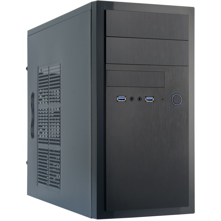 Kućište CHIEFTEC HT-01B-OP (mini tower, crna boja)-0