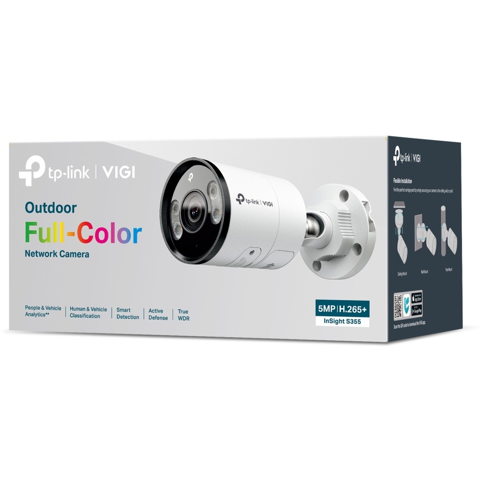 IP kamera TP-LINK INSIGHT S355 Bullet 2880 x 1620 piksela vanjska-3