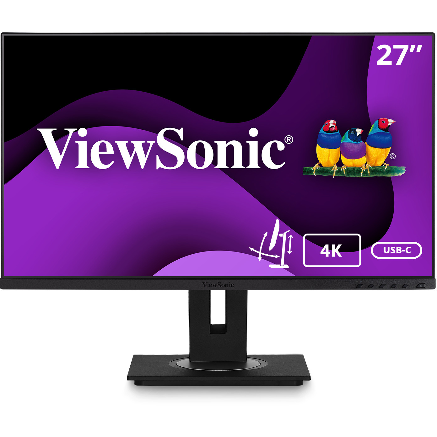 Monitor VIEWSONIC VG2756-4K 27" 3840 x 2160 pixels 4K Ultra HD