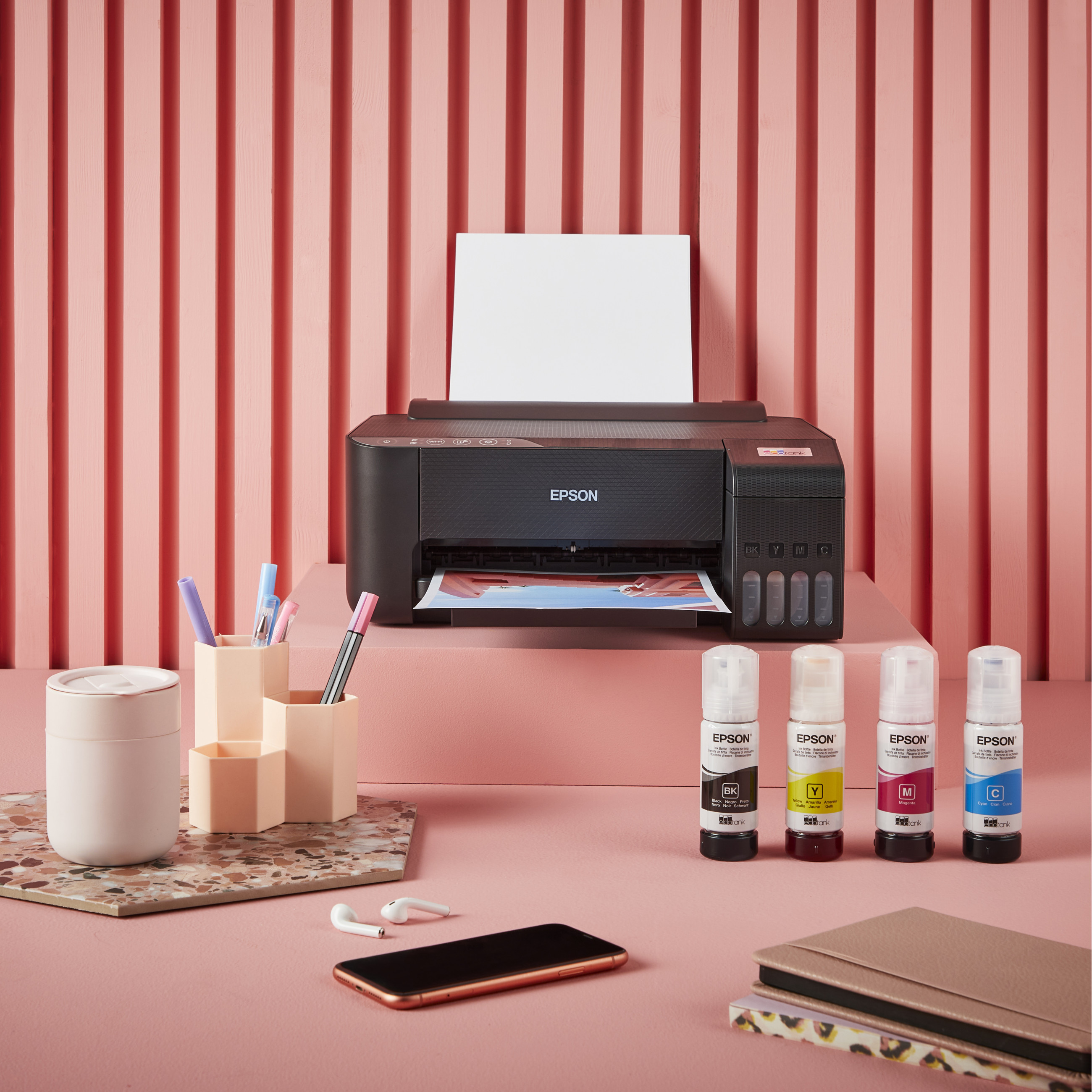 Inkjet printer EPSON EcoTank ET-1810 (Boja, 5760 x 1440 DPI, A4, Wi-Fi)-6