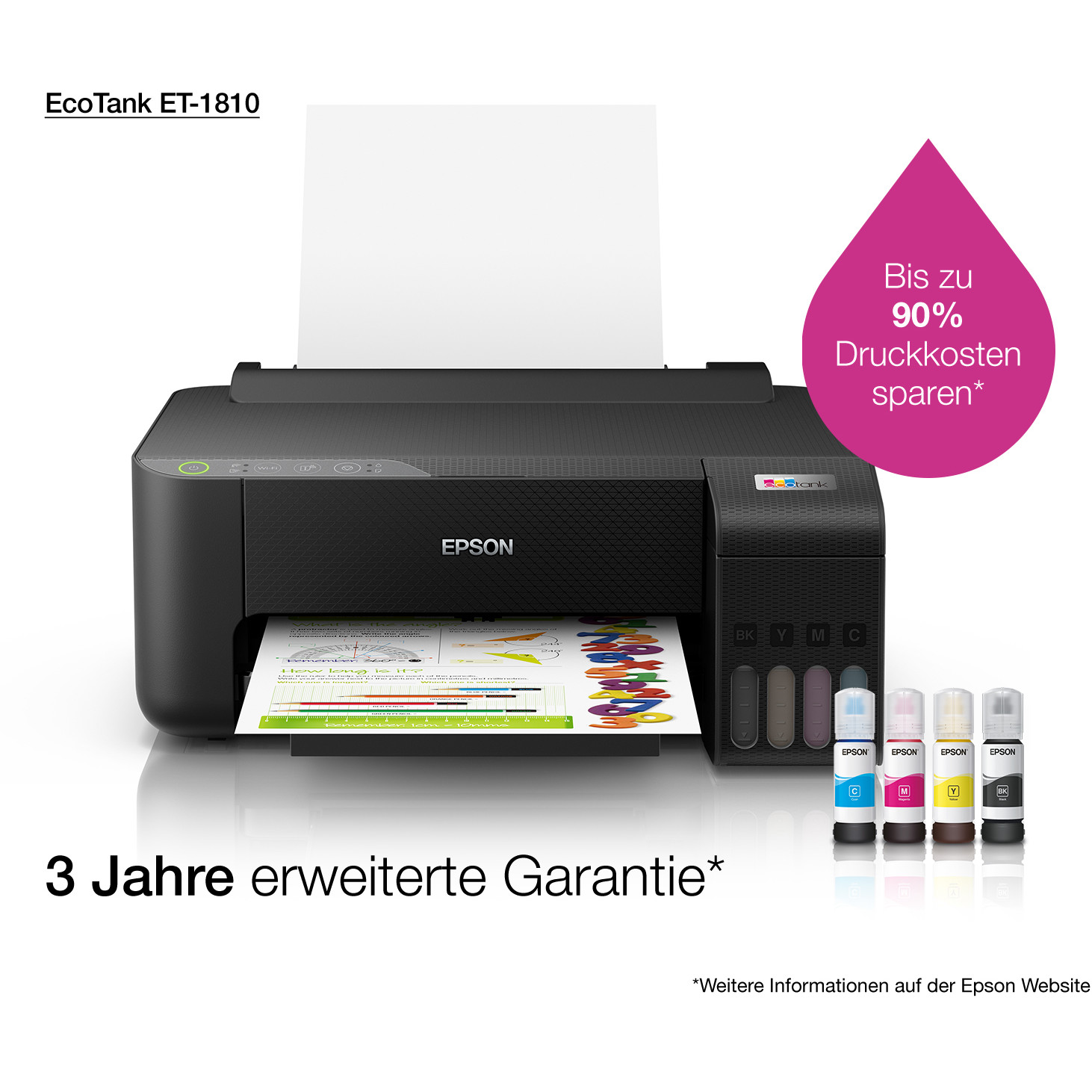 Inkjet printer EPSON EcoTank ET-1810 (Boja, 5760 x 1440 DPI, A4, Wi-Fi)-11