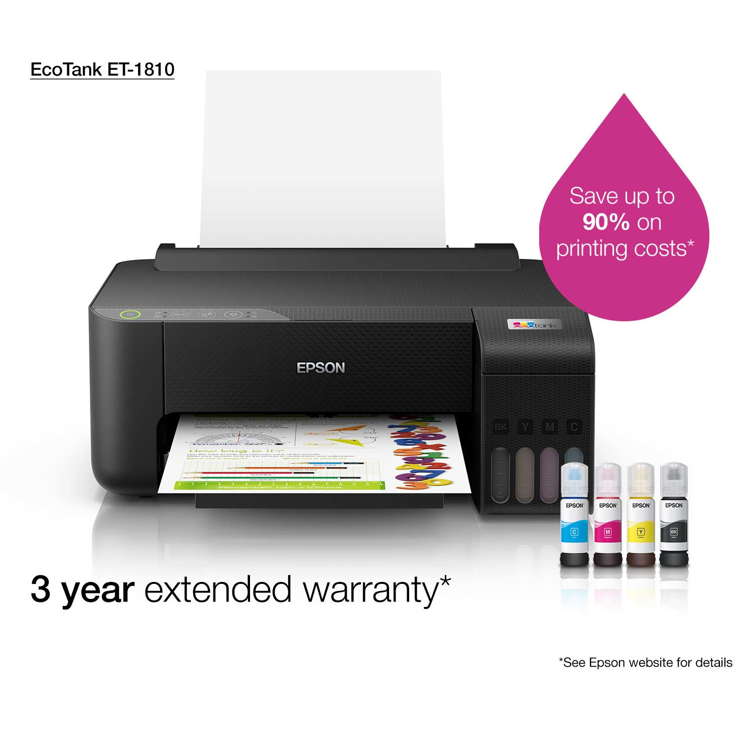 Inkjet printer EPSON EcoTank ET-1810 (Boja, 5760 x 1440 DPI, A4, Wi-Fi)-13