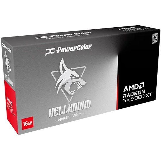 Grafička kartica POWERCOLOR RX 9060XT HELLHOUND SPECTRAL WHITE OC (16GB)-6