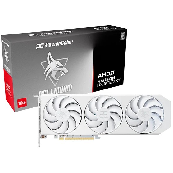 Grafička kartica POWERCOLOR RX 9060XT HELLHOUND SPECTRAL WHITE OC (16GB)-7