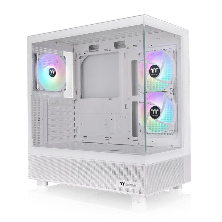 Kućište za računalo THERMALTAKE View 270 Plus TG ARGB Snow (Mid Tower, Kaljeno staklo, ARGB, Bijelo)-0
