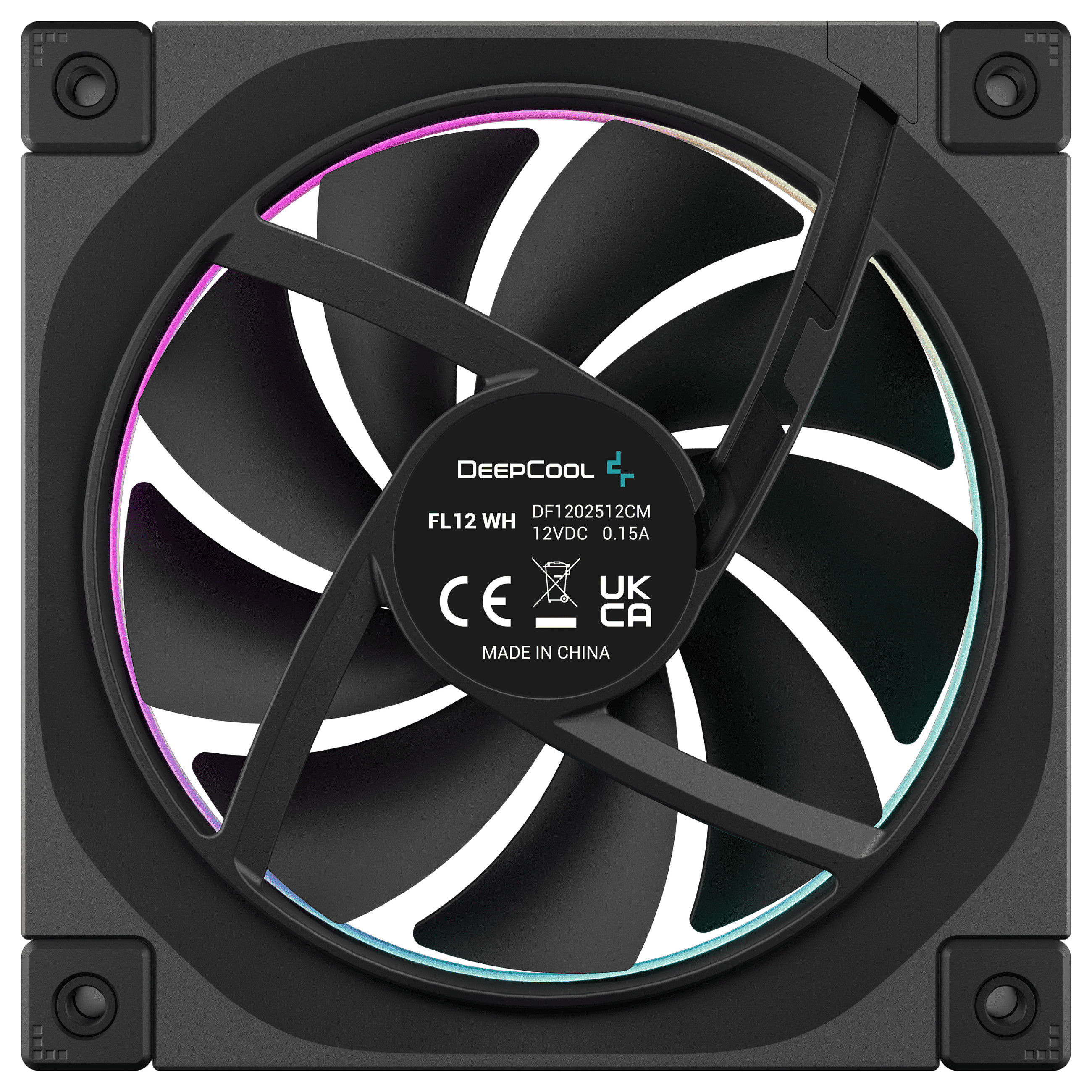 DeepCool FL12 Computer case Fan 12 cm Black 1 pc(s)-3