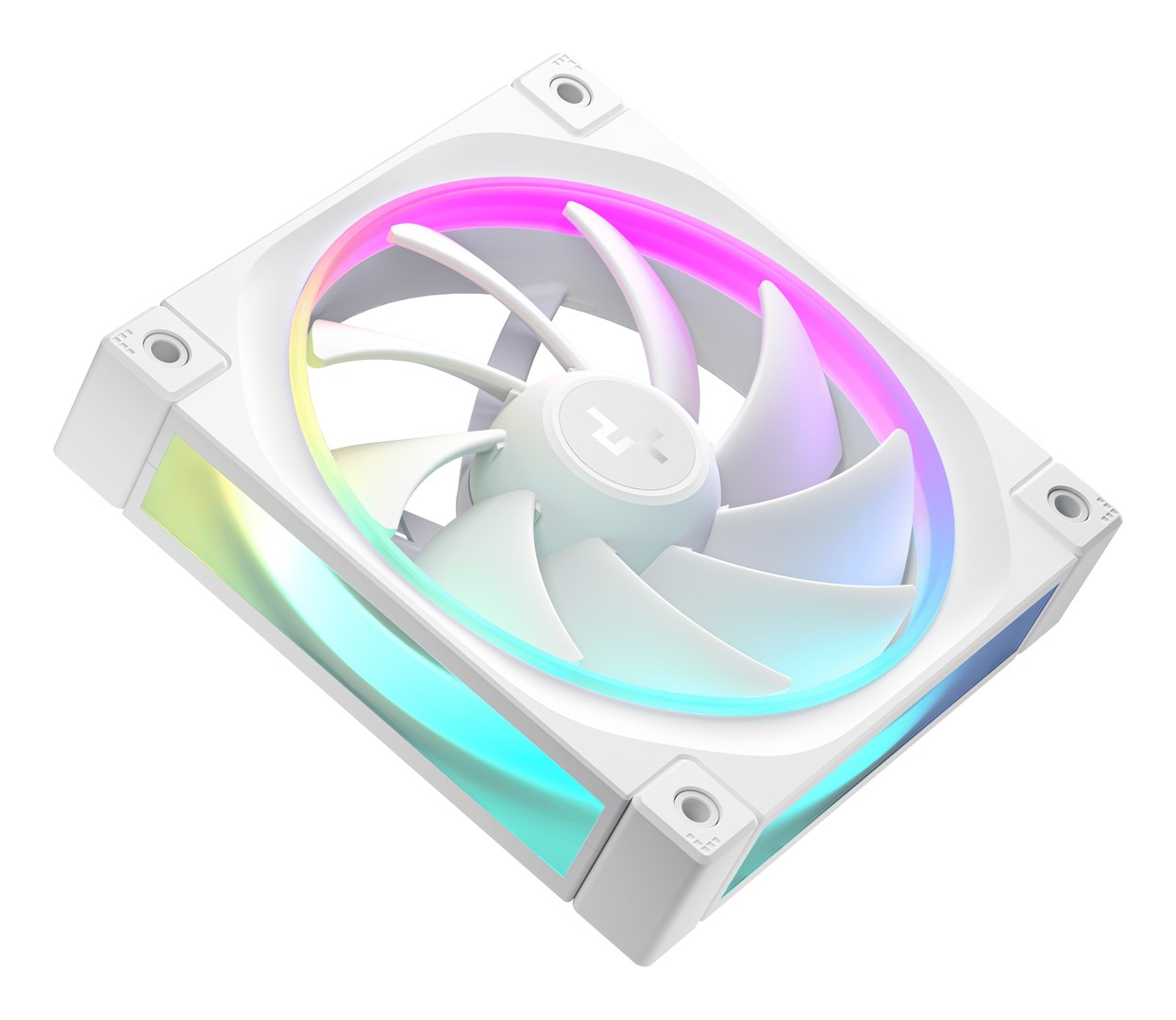Ventilator za računalo DEEPCOOL FL12 WH 12 cm bijeli 1 kom-1