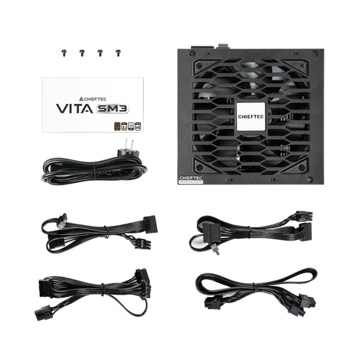 Napajanje CHIEFTEC Vita BPX-750-C (750 W, 20+4 pin ATX, ATX, Crna)-8
