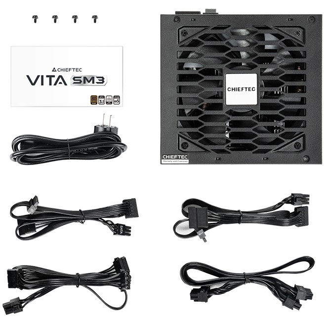 Napajanje CHIEFTEC Vita BPX-750-C (750 W, 20+4 pin ATX, ATX, Crna)-18