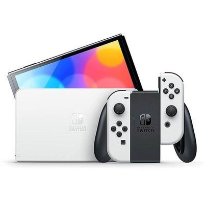 Igraća konzola NINTENDO Switch OLED (bijela) + 12 mjeseci Nintendo Switch Online-0