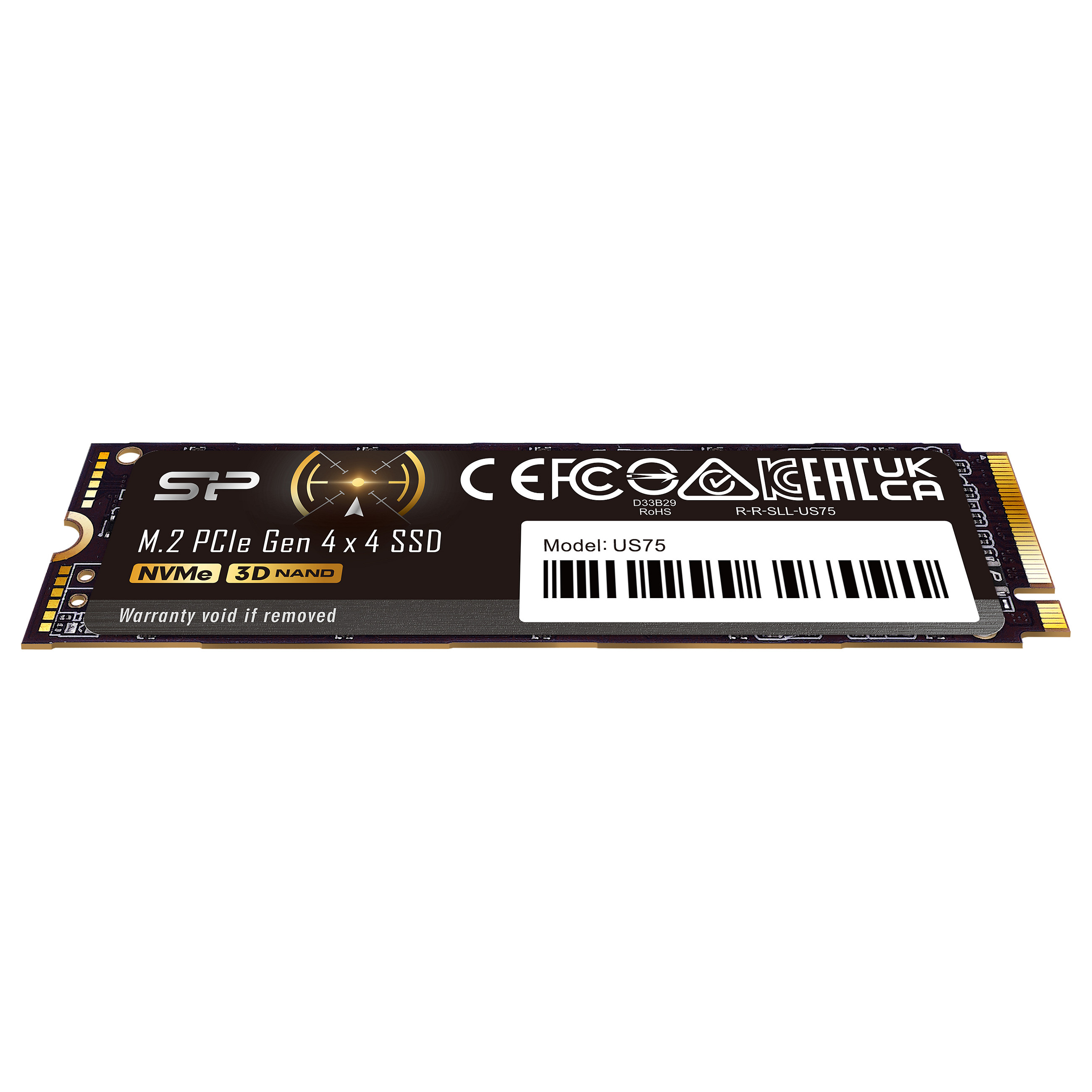 SSD SILICON POWER US75 2 TB M.2 PCI Express 4.0 NVMe-1