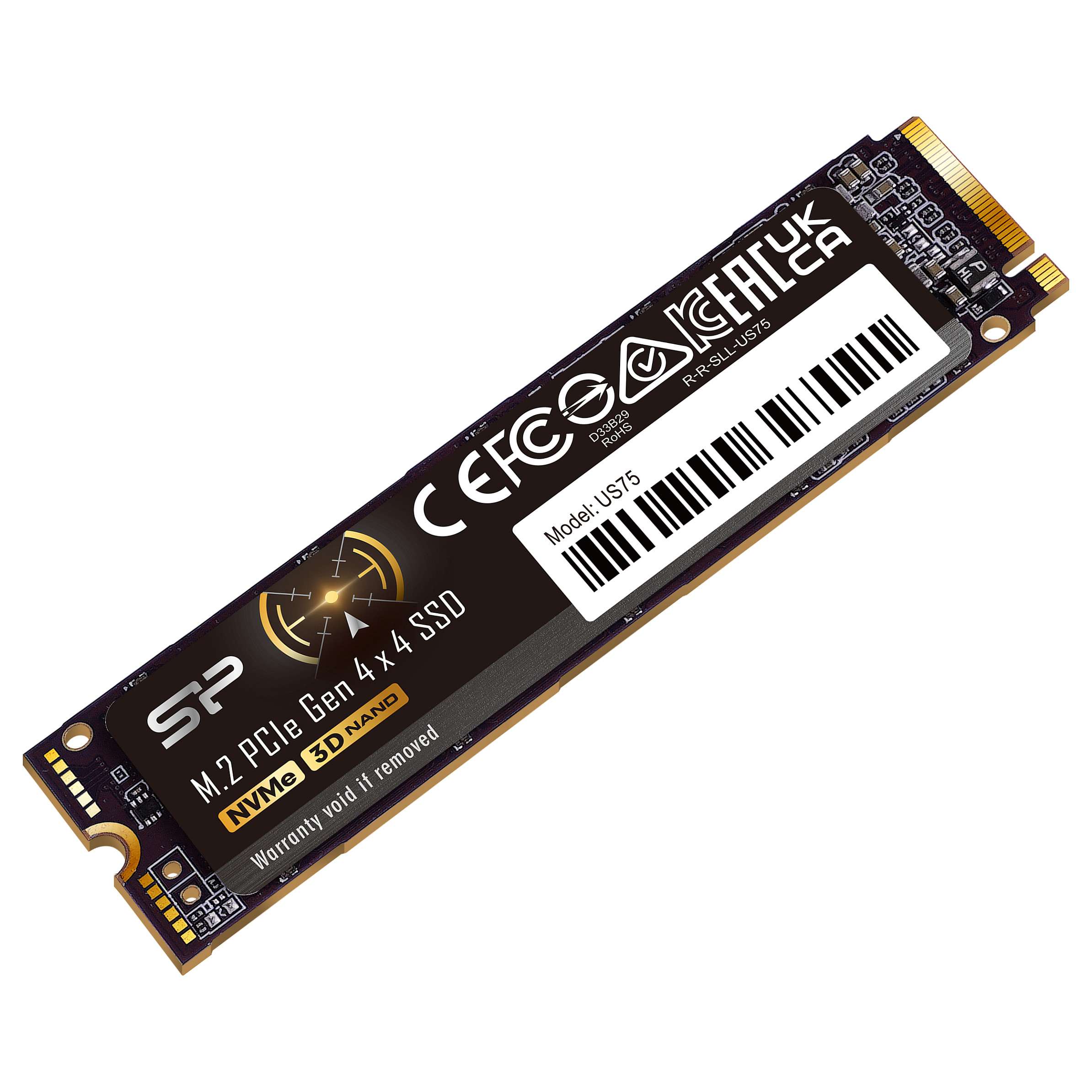 SSD SILICON POWER US75 2 TB M.2 PCI Express 4.0 NVMe-2