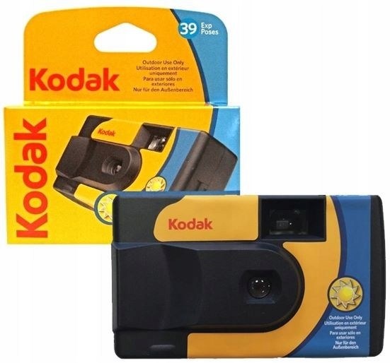 Jednokratna kamera KODAK DAYLIGHT s filmskom trakom u boji, 27+12 slika, bez ugrađene bljeskalice
