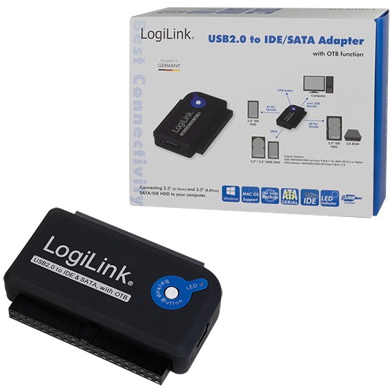 Interface card LOGILINK AU0006C (ide/ata, sata)-9