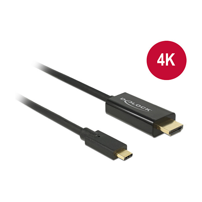 Adapter DELOCK 85258 USB-C na HDMI (1m, 4K 60Hz)