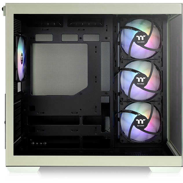 Kućište Thermaltake View 380 TG ARGB Matcha Green Mid Tower-3