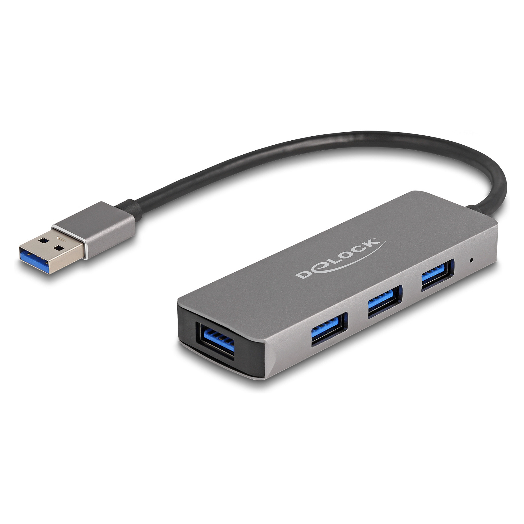 USB HUB DELOCK 4 Port USB 5 Gbps Hub with USB Type-A connector (USB Type-A ports)-0