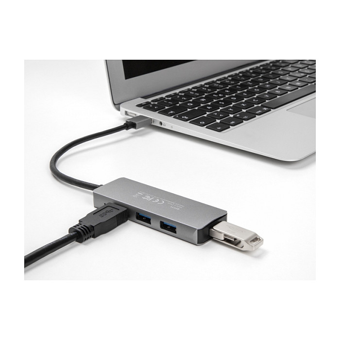 USB HUB DELOCK 4 Port USB 5 Gbps Hub with USB Type-A connector (USB Type-A ports)-1
