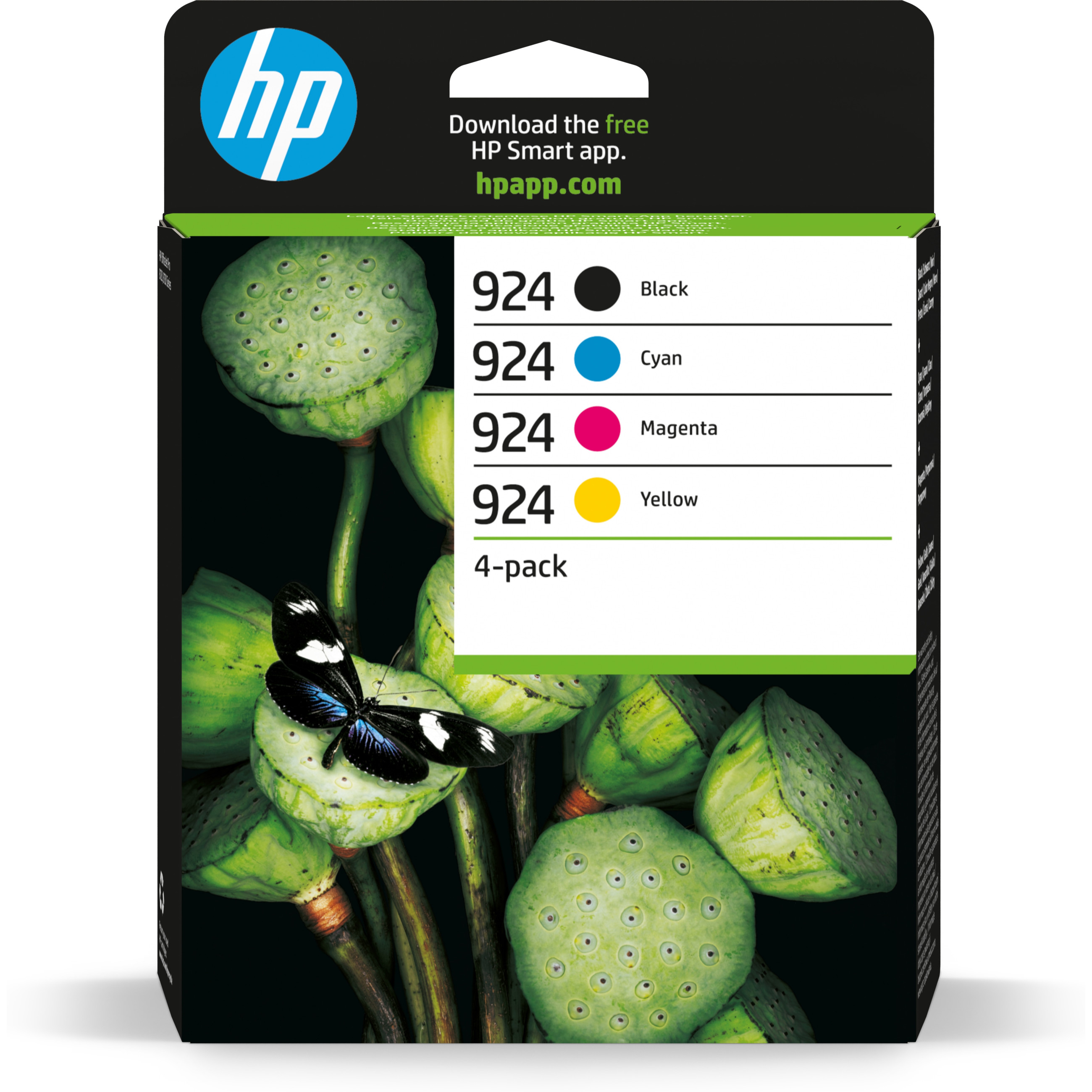 Toner HP 924 CMYK Original Ink Cartridge 4-Pack
