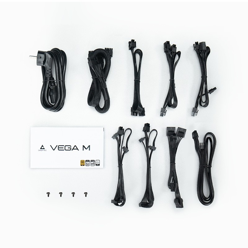 Napajanje CHIEFTEC Vega PPG-850-C (850 W, 20+4 pin ATX, ATX, Crna)-13