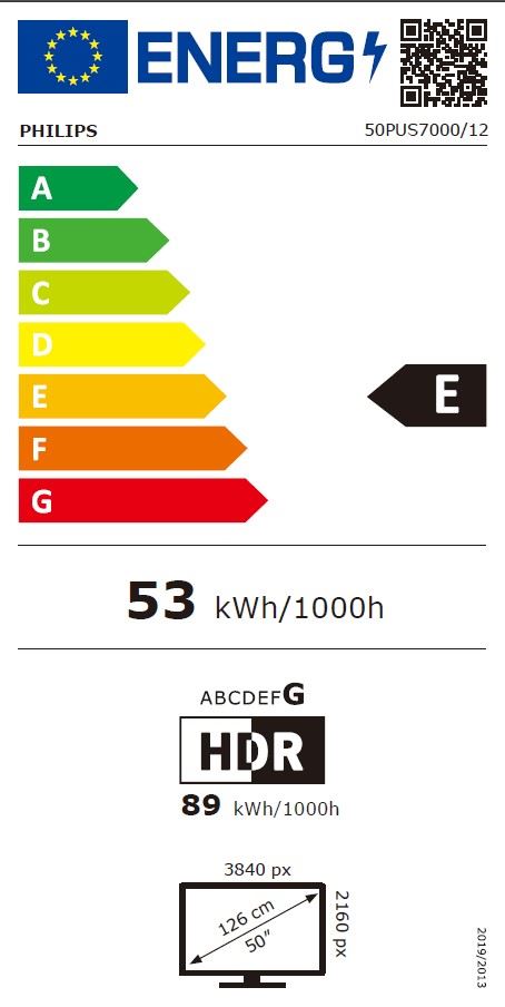 TV PHILIPS LED 50PUS7000/12 (50", 4K UHD, LED, Smart TV, HDR10+, DVB-T2/C/S2)-2