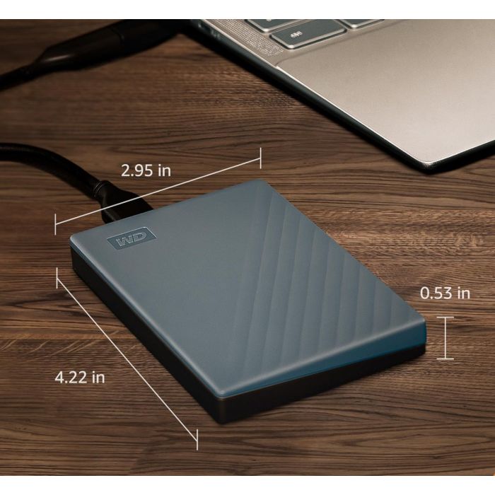 HDD WESTERN DIGITAL WD 6TB My Passport Grey 2,5" USB 3.0-3